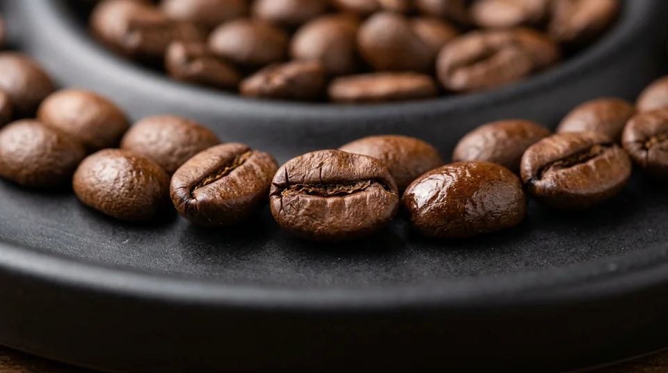 Chi tiết cấu tạo hạt cà phê Arabica Cầu Đất và Fine Robusta mộc